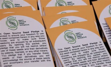 Counter Crop Patents By Freeing Seeds To Feed The World