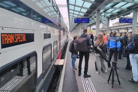 Inauguration Du Saut De Mouton Et De La Quatri Me Voie Lausannerenens