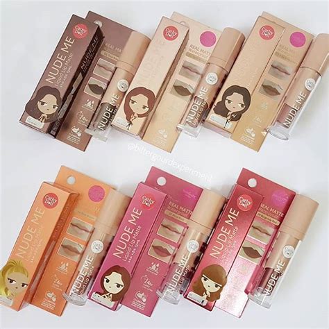 Cathy Doll Nude Me Liquid Matte Lipstick Swatches And Review