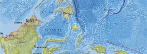 Very Strong And Shallow M6 8 Earthquake Hits Talaud Islands Indonesia The Watchers