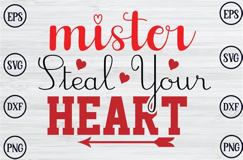 Mister Steal Your Heart Graphic By Nahidhasan Creative Fabrica