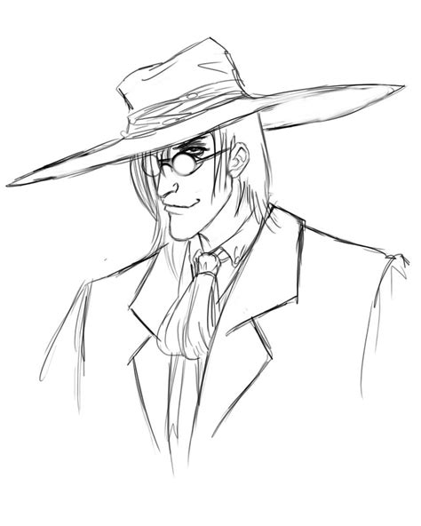 Alucard Sketch By Tchintchie On Deviantart