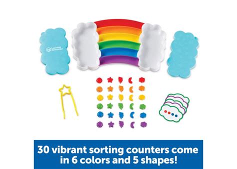 Rainbow Sorting Activity Set The Bendy Beanstalk