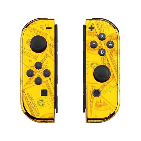 Buy Extremerate Chrome Gold Cash Money Dollar Joycon Handheld