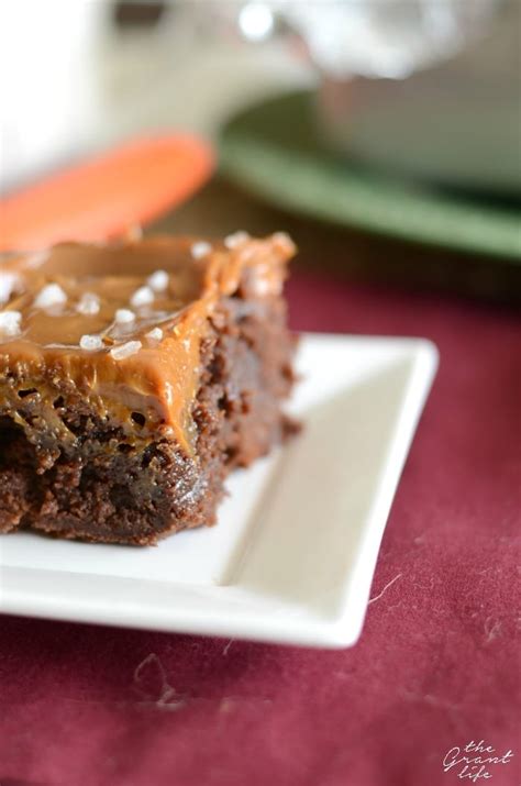 Salted Caramel Brownies Mom Makes Dinner