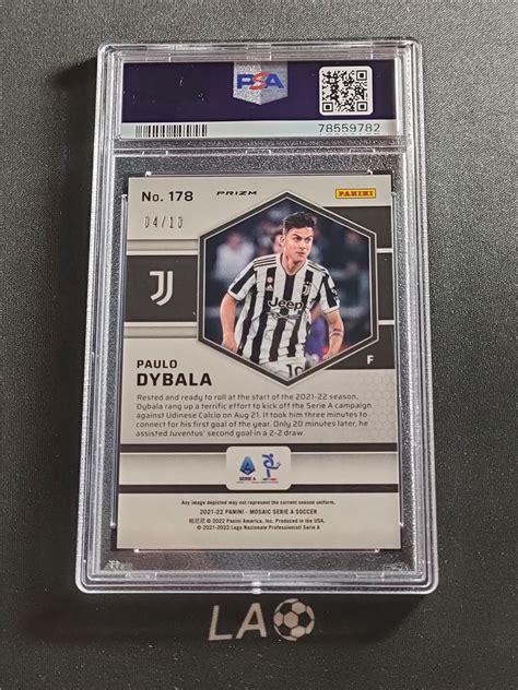 【la足球】21 22 Panini Mosaic 意甲 马赛克 Paulo Dybala 迪巴拉 尤文图斯 阿根廷 罗马 世界杯冠军 小魔仙