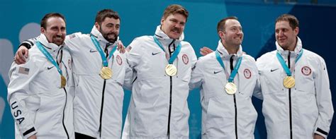 The Us Curling Team Wins The Gold Medal