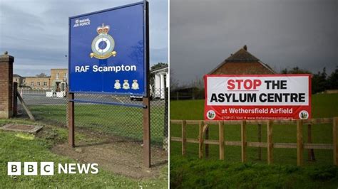 Asylum Seekers Plan For Disused Raf Stations Lawful Judge Rules Bbc News