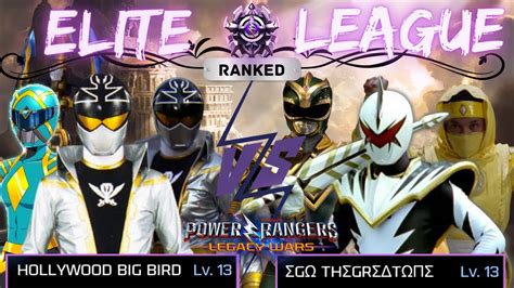 Power Rangers Legacy Wars Ranked Elite League Battle Orion Vs Trent