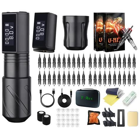 T Rex Kit De M Quina De Tatuaje Inal Mbrica Profesional Bol Grafo