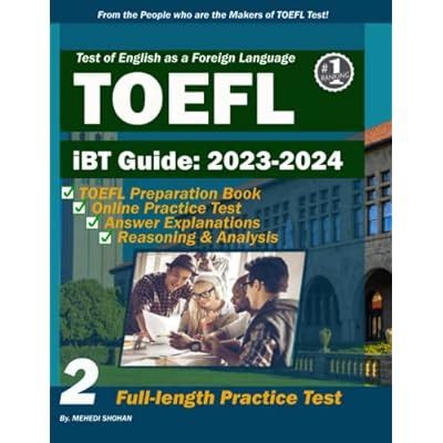 TOEFL Guide IBT Preparation Book 2023 2024 With Australia Ubuy