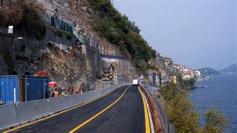 Variante Tremezzina Firmata La Consegna Totale Dei Lavori