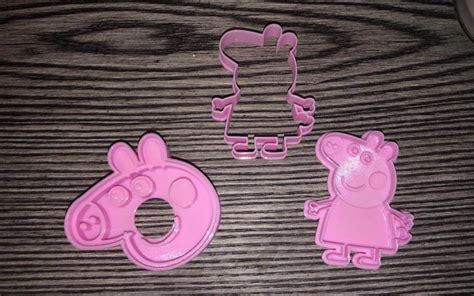 Peppa Pig Cookie Cutter Set - Etsy