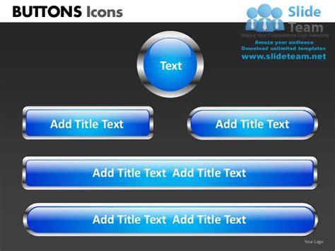 Buttons Icons Powerpoint Presentation Slides Db Ppt Templates