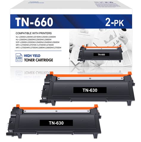 Tn660 Tn 660 Toner Cartridge Compatible For Brother Tn660 Tn 660 Tn630 Tn 630 For Hl L2300d Hl