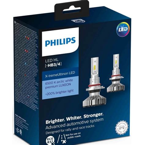 Philips LED HB3 HB4 X Treme Ultinon 2 Lâmpadas TopLâmpadasAuto