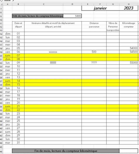 Calcul Automatique Du Kilometrage Voiture