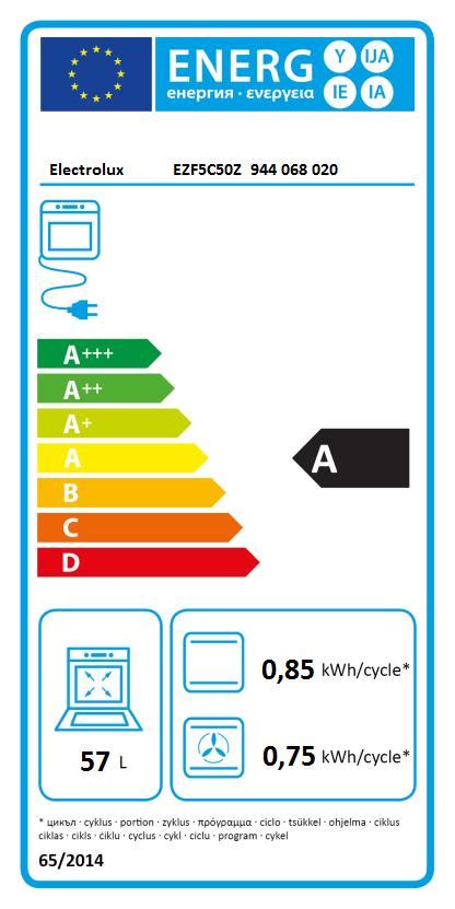 Electrolux EOF3H70X Ugradna Rerna VM Elektronik