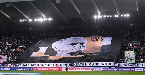 Wor Flags Pay Tribute To Sir Bobby Robson With Huge Flag Display At St