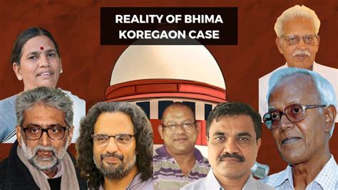 Reality Of Bhima Koregaon Elgar Parishad Case Youtube