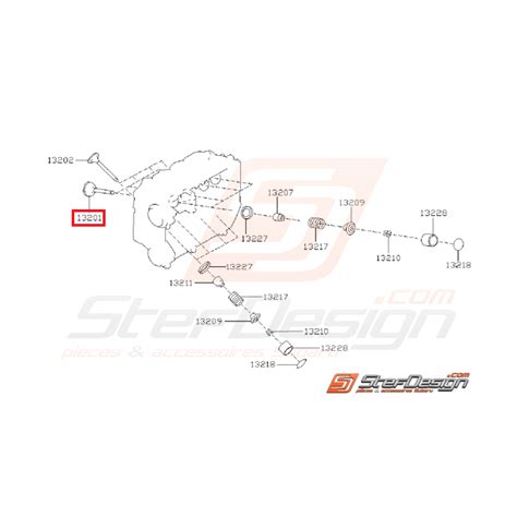 Soupape D Admission Origine Subaru Gt Wrx Forester