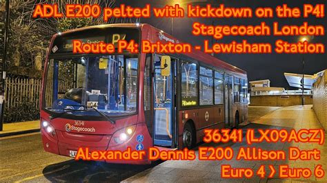 Fast Kickdown Alexander Dennis E200 Allison Dart 36341 LX09ACZ