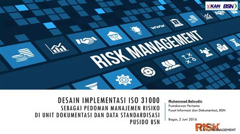 Desain Implementasi Iso Sebagai Pedoman Manajemen Risiko Di Unit