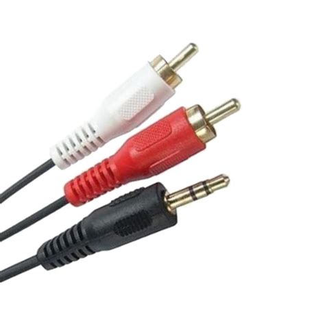 Cabo P2 Macho Para 2 Rca 3m KaBuM