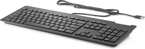 Compra Teclado HP Business Slim Smartcard Alámbrico USB Negro