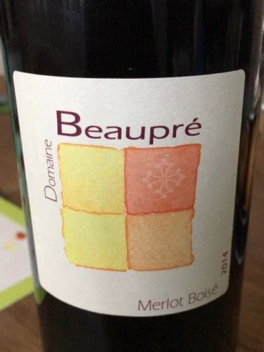 Domaine de Beaupré Merlot Boisé Vivino