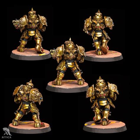 Legio Custodes Sagittarum Guard Painted Wargaming Figure Art Quality