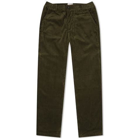 Oliver Spencer Cord Drawstring Trousers Green End