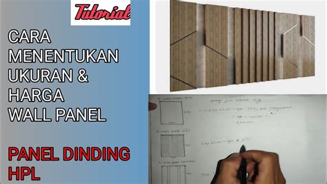 Caramenghitung Ukuran Harga Panel Dinding Hpl Wall Panel Wall