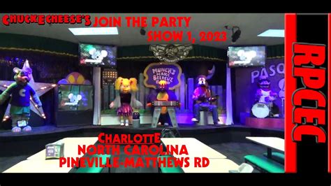 Chuck E Cheese Join The Party Charlotte NC Pineville Matthews Rd