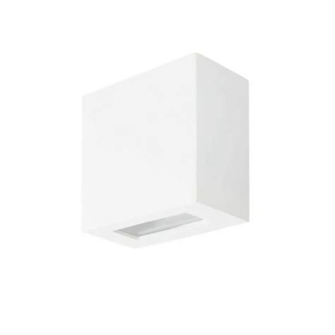 Arandela Alumínio 2 Fachos Vidro 1x G9 10x10x5 Cm Branco City Lustres