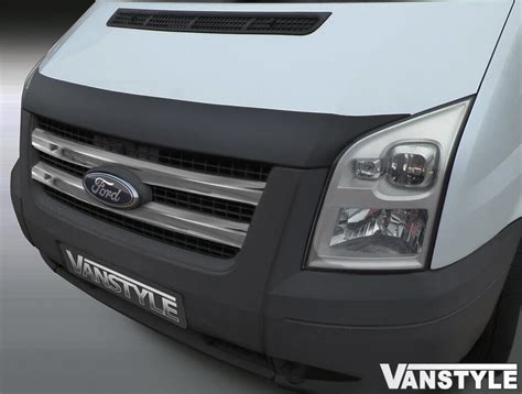 Front Grille Covers Stainless Steel Ford Transit Mk7 2007 13 Vanstyle