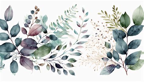 Watercolor Leaves 7 Graphic By 1xmerch · Creative Fabrica