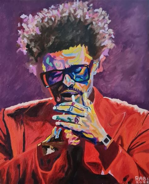 The Weeknd Portrait Mr Artistic Paintings And Prints People And Figures Celebrity Musicians