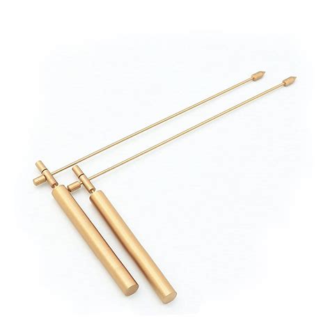 Copper Dowsing Rod Upgraded Flexible Rotationtool 2pcs Divining Rods