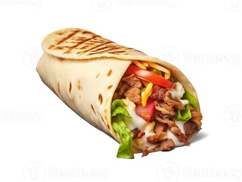 Shawarma Emparedado Aislado En Transparente Fondo Png 25222157 PNG