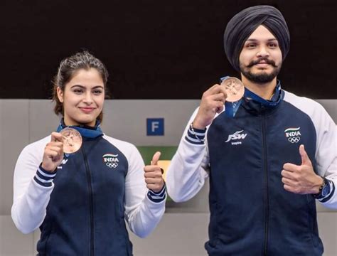 Paris Olympics 2024 Shooting 10 M Air Pistol Mixed Manu Bhaker