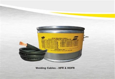 Welding Cable Copper Esab HFR Welding Cable Cu 95 Sq Mm Authorized