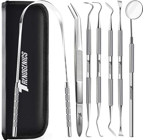 Amazon Dental Hygiene Tool Set Stainless Steel Dental Pick And