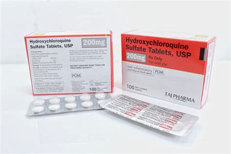 Hydroxychloroquine Sulfate Tablets 200mg Manufacturer Supplier Exporter