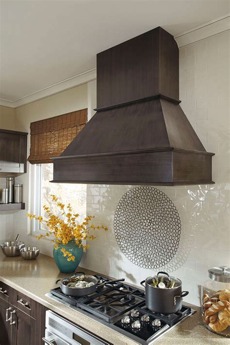 Metal Range Hood Kitchen Craft Cabinetry