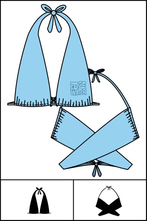 Sew A Bikini Top Diy Bikini Tutorial Artofit