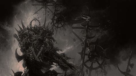 Monochrome Fantasy Art Dark Anime Creature Artwork Screenshot