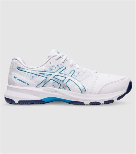 Asics Gel 550tr 2e Mens White Island Blue The Athletes Foot