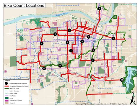 City Street Map Of Topeka KS