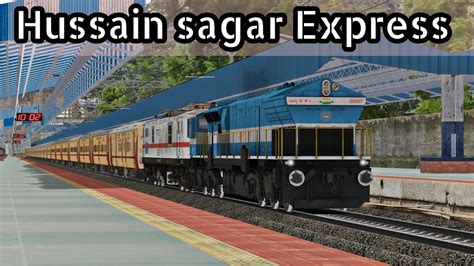 Hussain Sagar Sf Exp Loco Fail Rescued By Kjm Wdp Khandesh Route